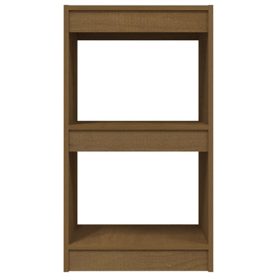 vidaXL Book Cabinet Grey 40x30x71.5 cm Solid Pinewood
