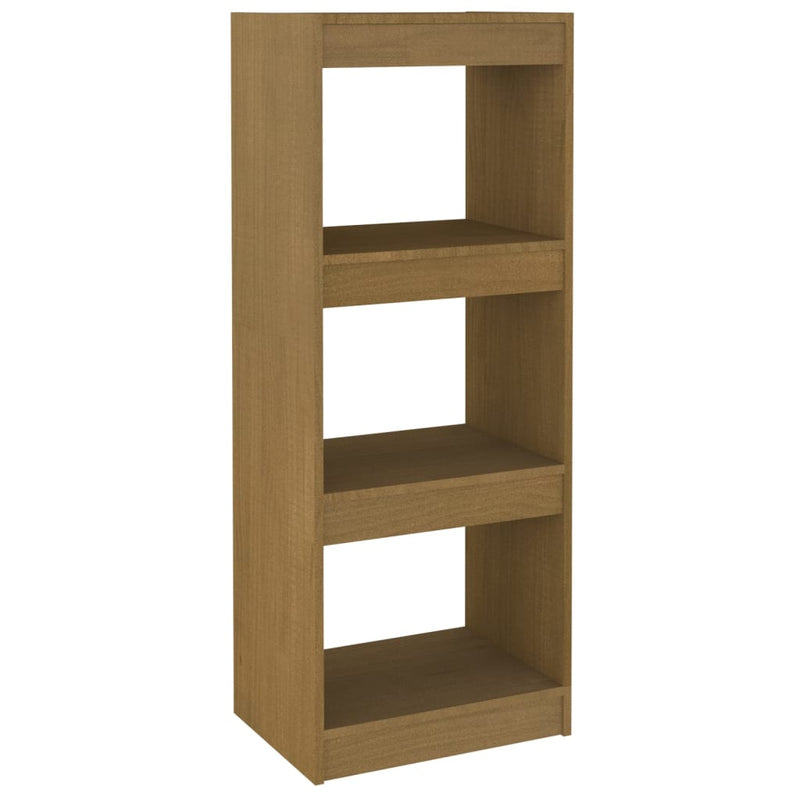 vidaXL Book Cabinet/Room Divider Grey 40x30x103.5 cm Solid Pinewood