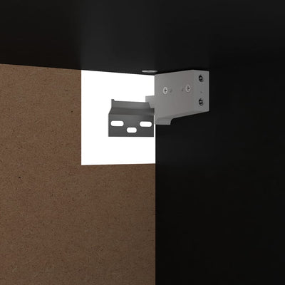 vidaXL Wardrobe Sonoma Oak 100x32.5x35 cm Engineered Wood