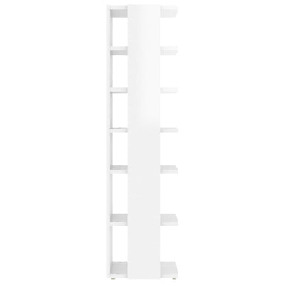 vidaXL Shoe Cabinet Sonoma Oak 27.5x27x102 cm Engineered Wood