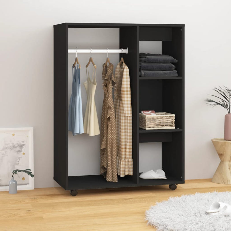 vidaXL Wardrobe Sonoma Oak 80x40x110 cm Engineered Wood