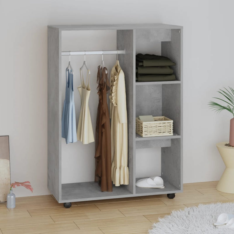 vidaXL Wardrobe Sonoma Oak 80x40x110 cm Engineered Wood