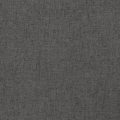 vidaXL 2-Seater Sofa Bed with Two Pillows Dark Grey Fabric