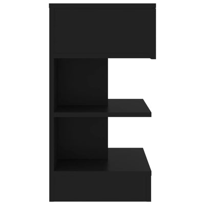 vidaXL Bedside Cabinets 2 pcs Concrete Grey 40x35x65 cm