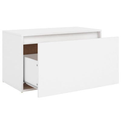 vidaXL Hall Bench 80x40x45 cm Sonoma Oak Engineered Wood