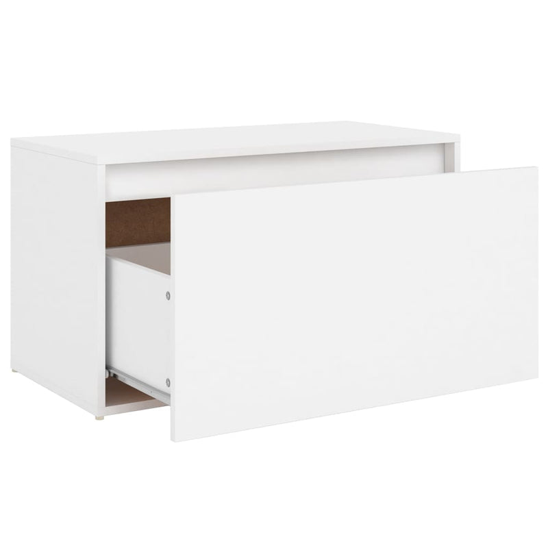 vidaXL Hall Bench 80x40x45 cm Sonoma Oak Engineered Wood