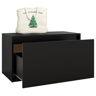 vidaXL Hall Bench 80x40x45 cm Sonoma Oak Engineered Wood
