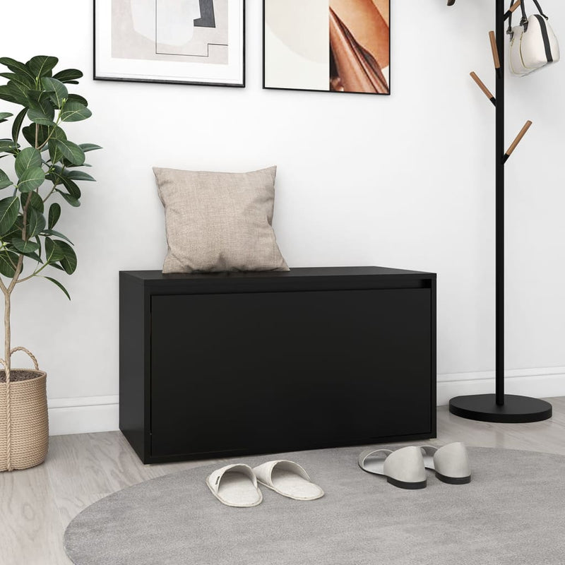 vidaXL Hall Bench 80x40x45 cm Sonoma Oak Engineered Wood