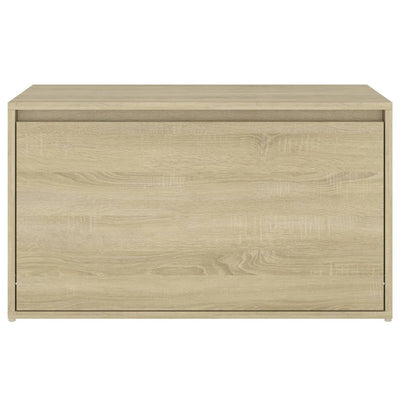 vidaXL Hall Bench 80x40x45 cm Sonoma Oak Engineered Wood
