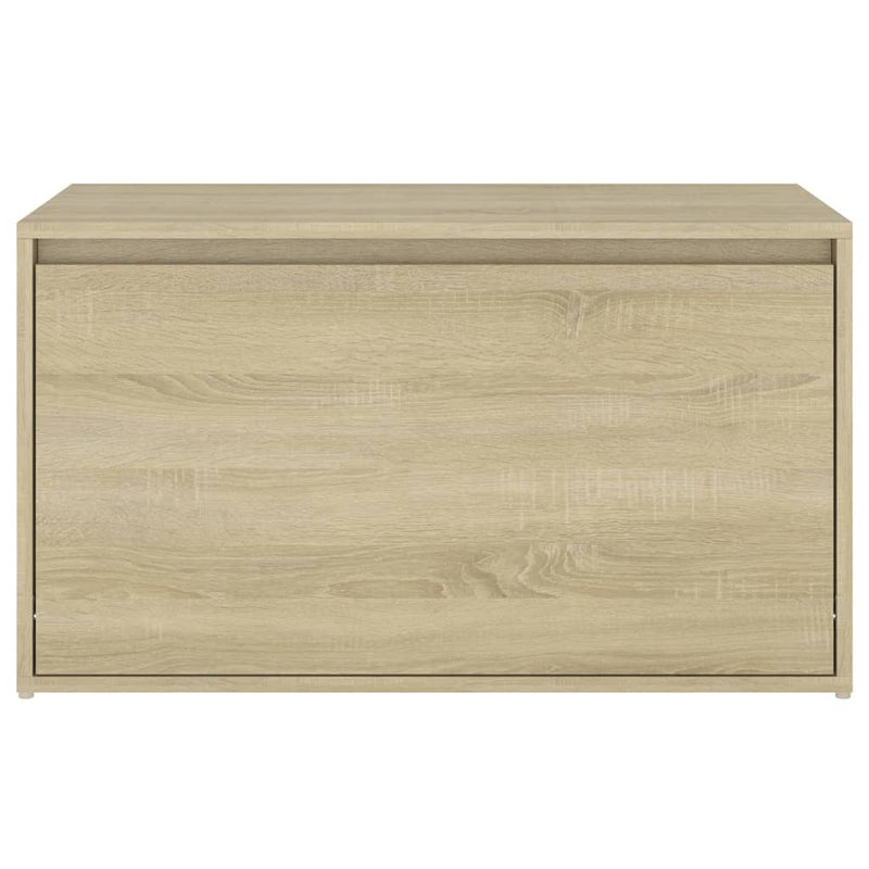 vidaXL Hall Bench 80x40x45 cm Sonoma Oak Engineered Wood