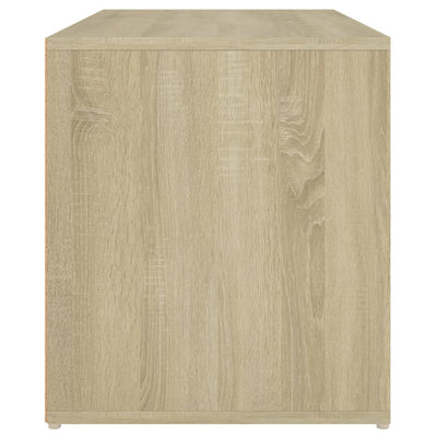 vidaXL Hall Bench 80x40x45 cm Sonoma Oak Engineered Wood