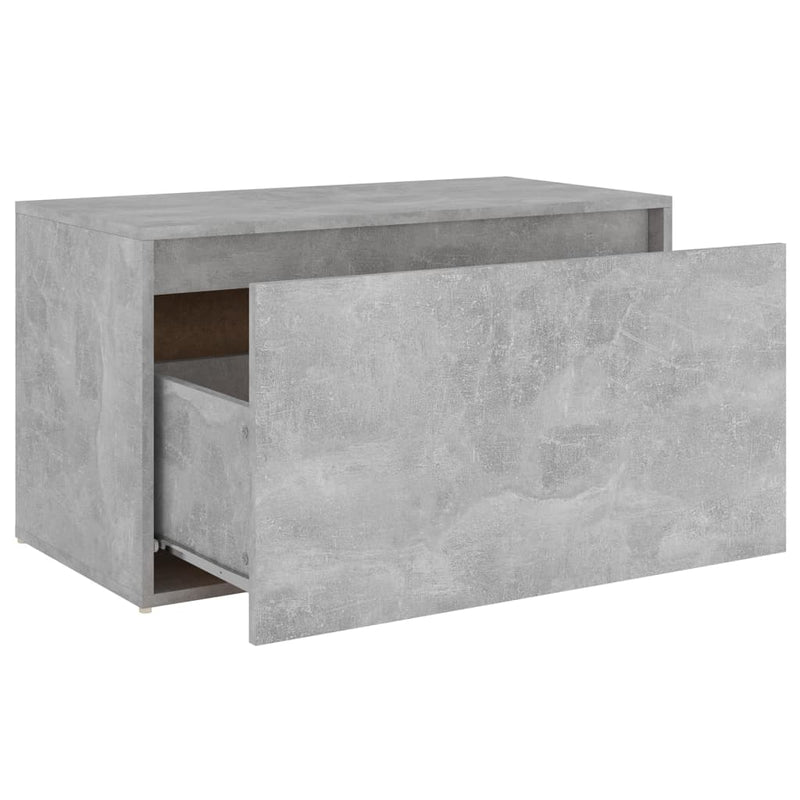 vidaXL Hall Bench 80x40x45 cm Sonoma Oak Engineered Wood