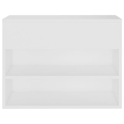 vidaXL Shoe Bench Sonoma Oak 60x30x45 cm Engineered Wood