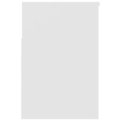 vidaXL Shoe Bench Sonoma Oak 60x30x45 cm Engineered Wood