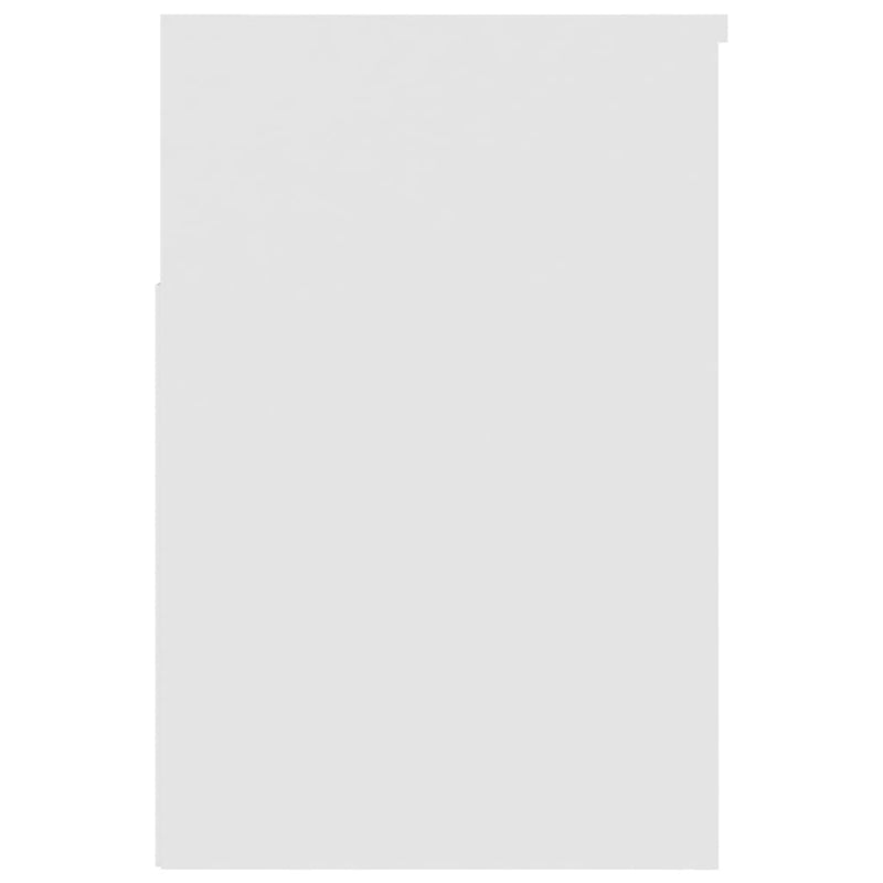 vidaXL Shoe Bench Sonoma Oak 60x30x45 cm Engineered Wood