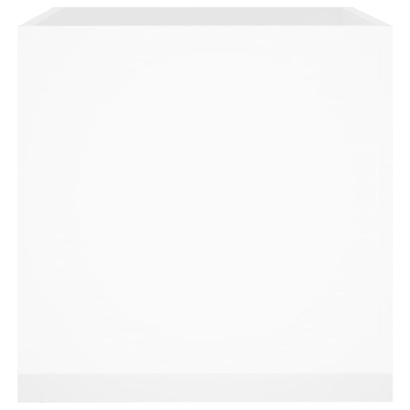 vidaXL Planter Box Smoked Oak 40x40x40 cm Engineered Wood