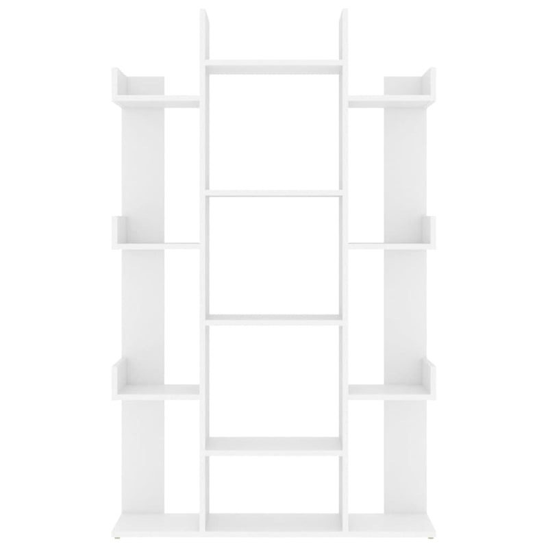 vidaXL Book Cabinet Sonoma Oak 86x25.5x140 cm Engineered Wood