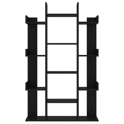 vidaXL Book Cabinet Sonoma Oak 86x25.5x140 cm Engineered Wood