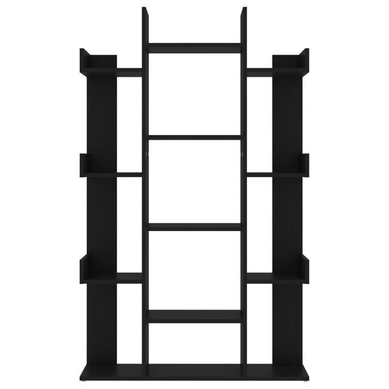 vidaXL Book Cabinet Sonoma Oak 86x25.5x140 cm Engineered Wood