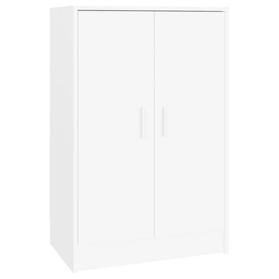 vidaXL Shoe Cabinet Sonoma Oak 60x35x92 cm Engineered Wood