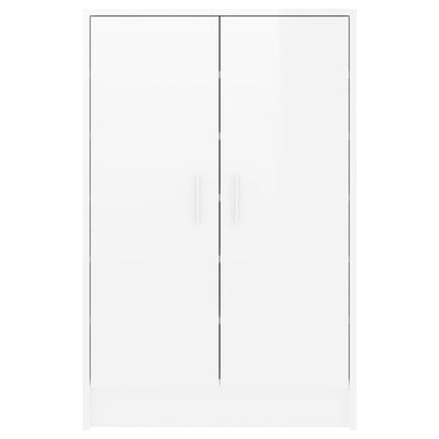 vidaXL Shoe Cabinet Sonoma Oak 60x35x92 cm Engineered Wood