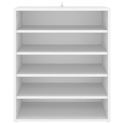 vidaXL Shoe Cabinet Sonoma Oak 60x35x70 cm Engineered Wood