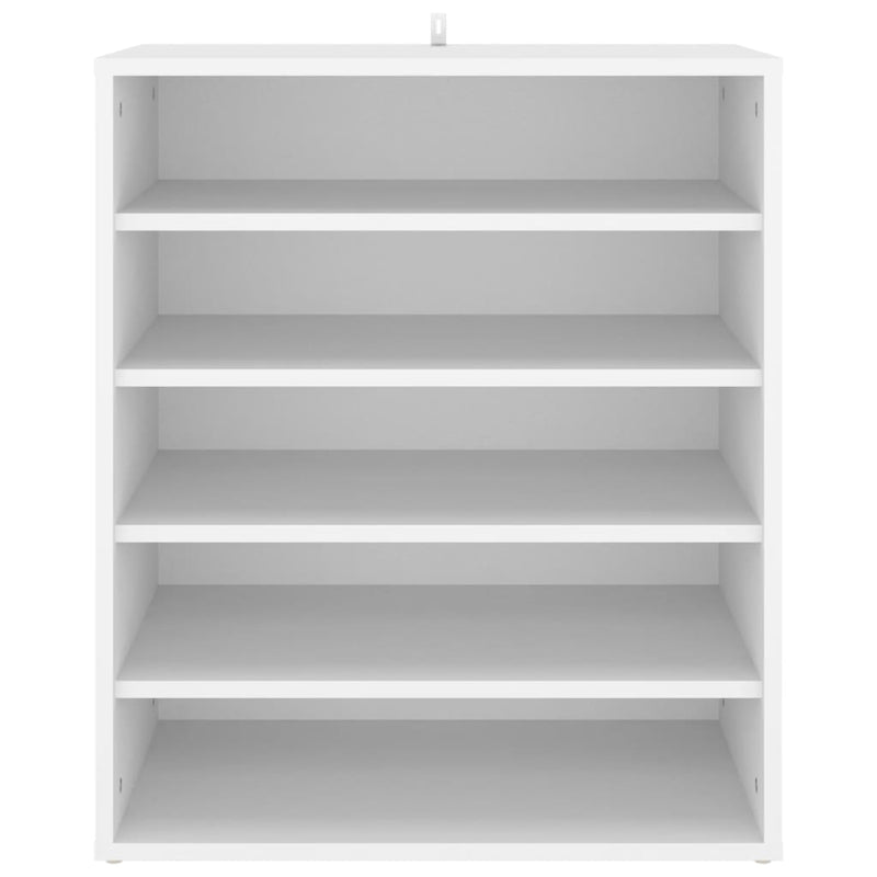 vidaXL Shoe Cabinet Sonoma Oak 60x35x70 cm Engineered Wood