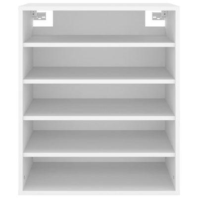 vidaXL Shoe Cabinet Sonoma Oak 60x35x70 cm Engineered Wood