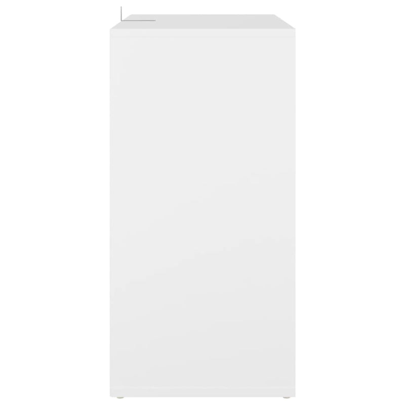 vidaXL Shoe Cabinet Sonoma Oak 60x35x70 cm Engineered Wood