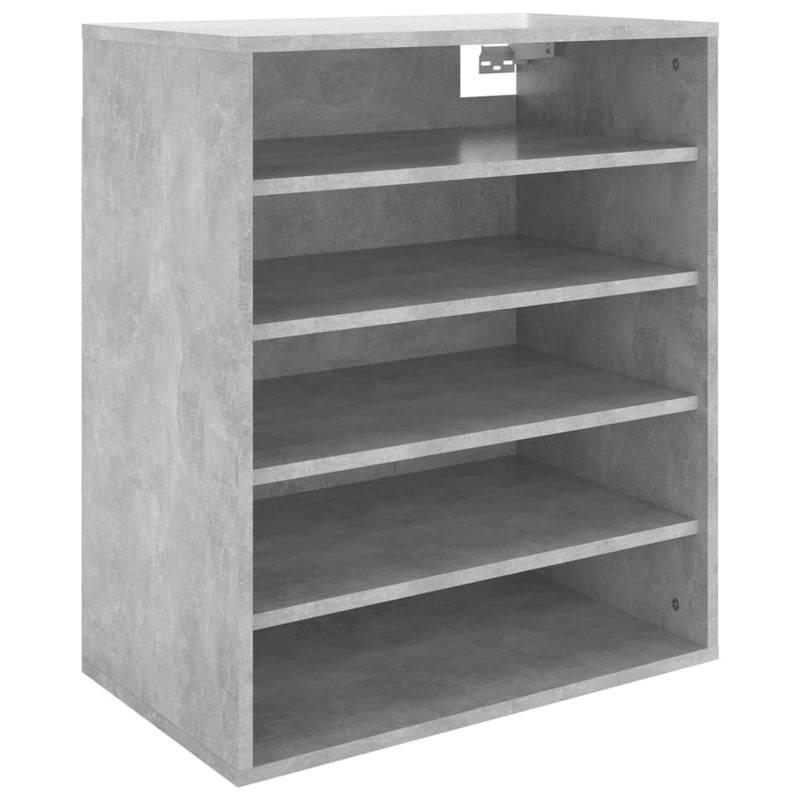 vidaXL Shoe Cabinet Sonoma Oak 60x35x70 cm Engineered Wood