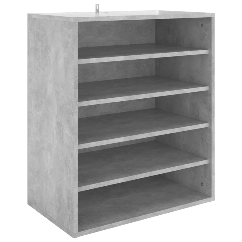 vidaXL Shoe Cabinet Sonoma Oak 60x35x70 cm Engineered Wood