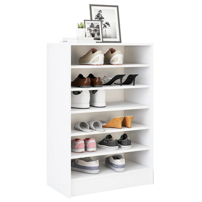 vidaXL Shoe Cabinet Sonoma Oak 60x35x92 cm Engineered Wood
