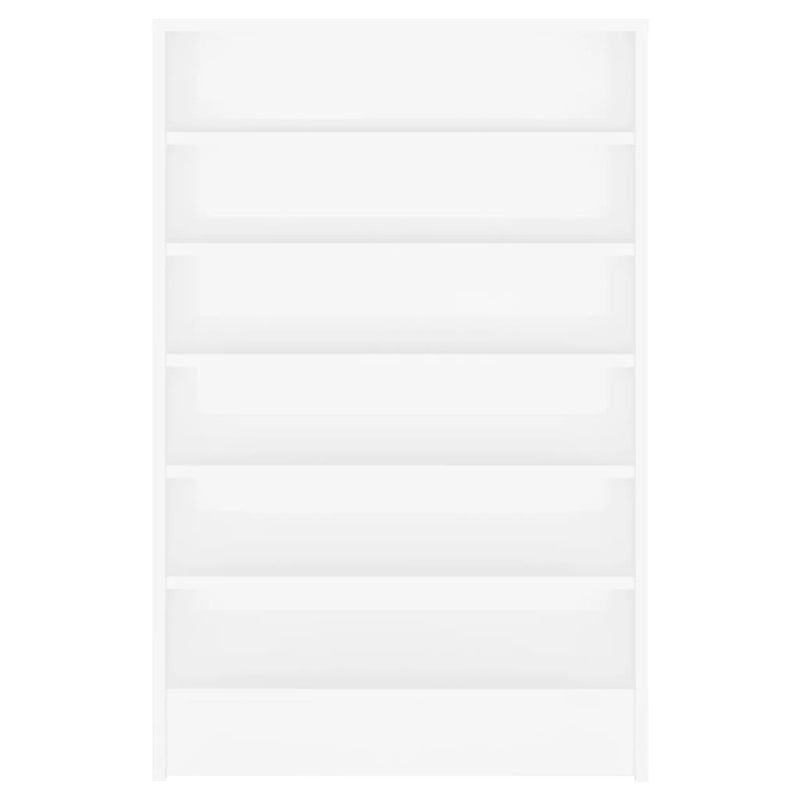 vidaXL Shoe Cabinet Sonoma Oak 60x35x92 cm Engineered Wood