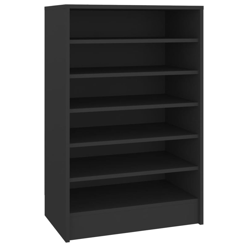 vidaXL Shoe Cabinet Sonoma Oak 60x35x92 cm Engineered Wood