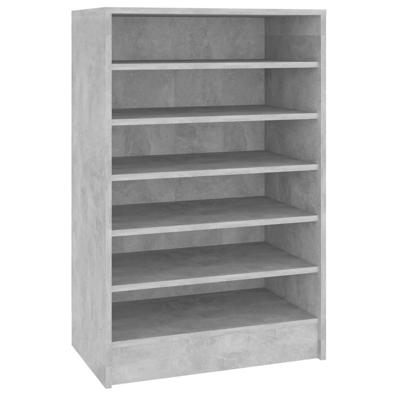 vidaXL Shoe Cabinet Sonoma Oak 60x35x92 cm Engineered Wood