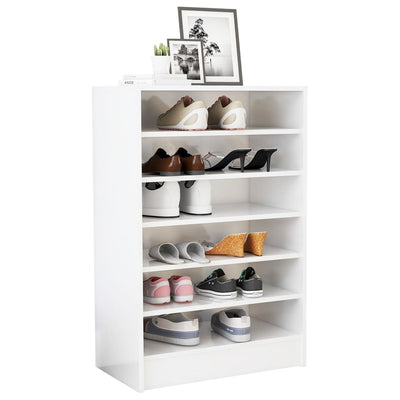 vidaXL Shoe Cabinet Sonoma Oak 60x35x92 cm Engineered Wood