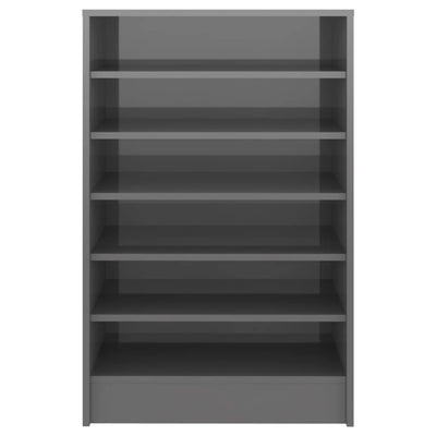 vidaXL Shoe Cabinet Sonoma Oak 60x35x92 cm Engineered Wood