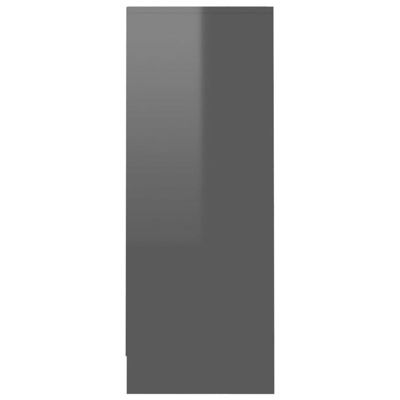 vidaXL Shoe Cabinet Sonoma Oak 60x35x92 cm Engineered Wood