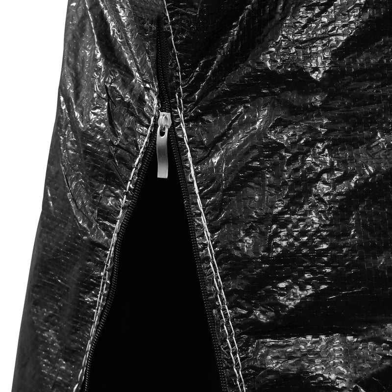 vidaXL Umbrella Covers 2 pcs with Zipper PE 175 cm