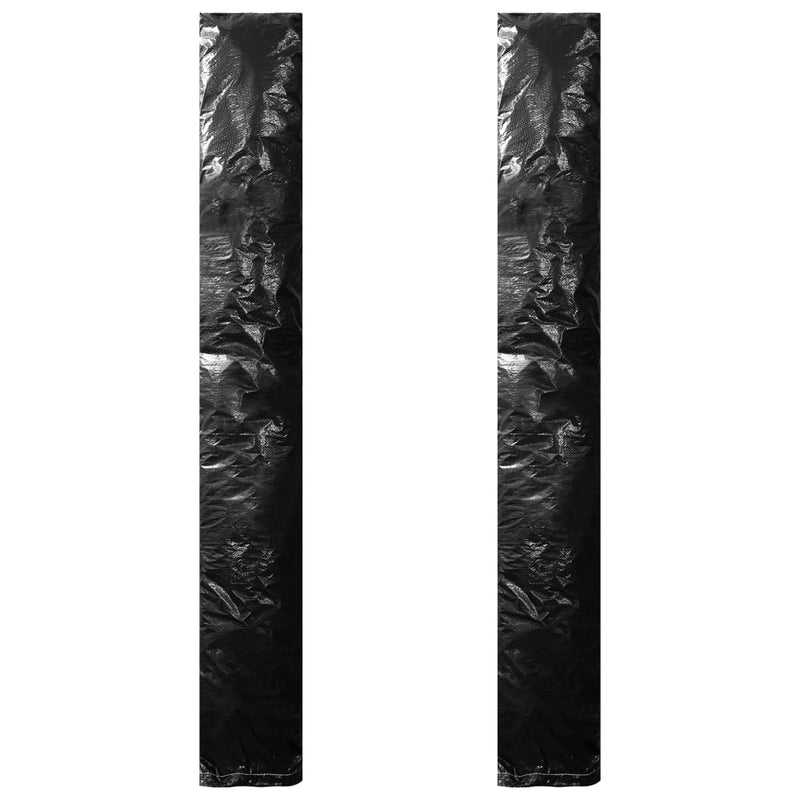 vidaXL Umbrella Covers 2 pcs with Zipper PE 175 cm