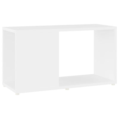 vidaXL TV Cabinet Black 60x24x32cm Engineered Wood