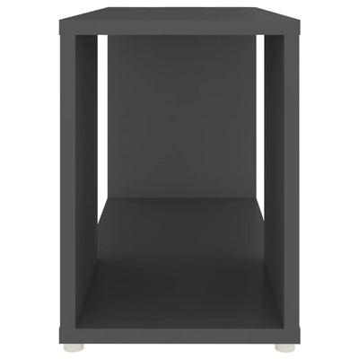 vidaXL TV Cabinet Black 60x24x32cm Engineered Wood