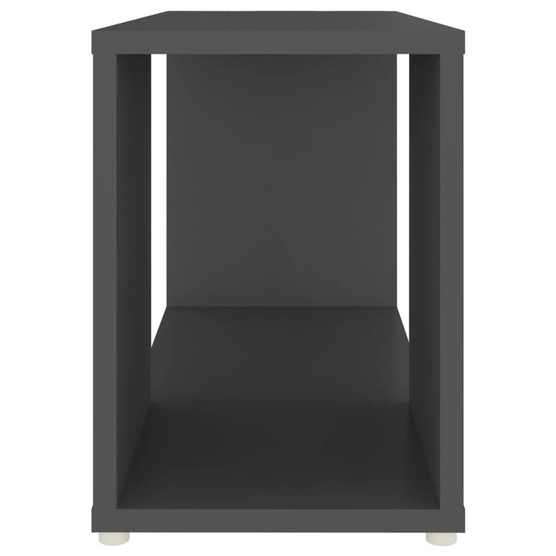 vidaXL TV Cabinet Black 60x24x32cm Engineered Wood