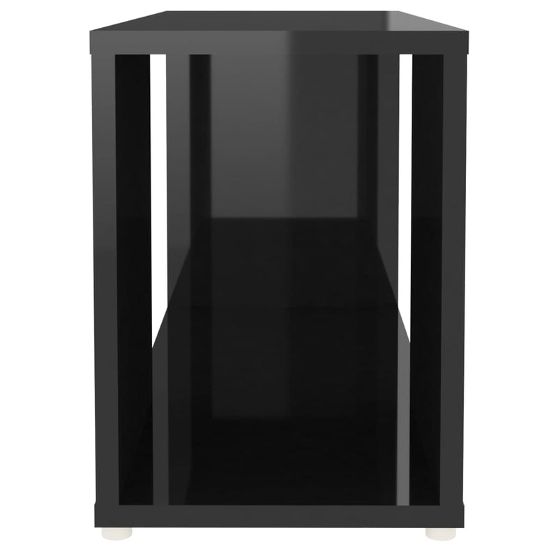 vidaXL TV Cabinet Black 60x24x32cm Engineered Wood