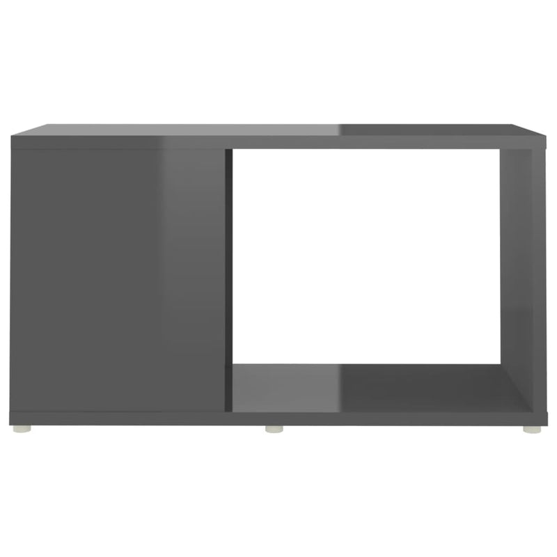 vidaXL TV Cabinet Black 60x24x32cm Engineered Wood