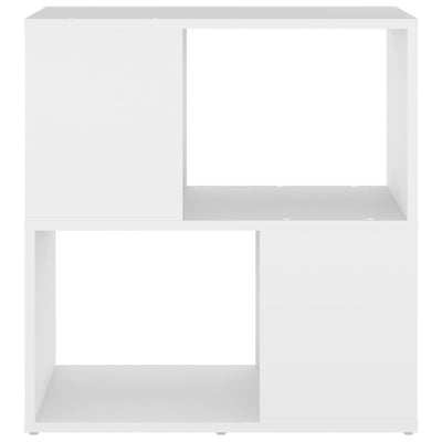 vidaXL Book Cabinet Black 60x24x63 cm Engineered Wood