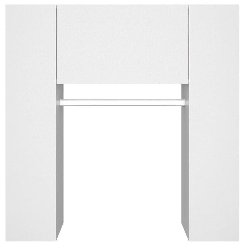 vidaXL Hallway Cabinets 2 pcs Concrete Grey Engineered Wood