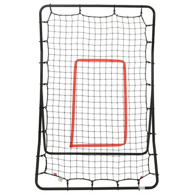 vidaXL Softball Rebounder 88x79x137 cm Steel
