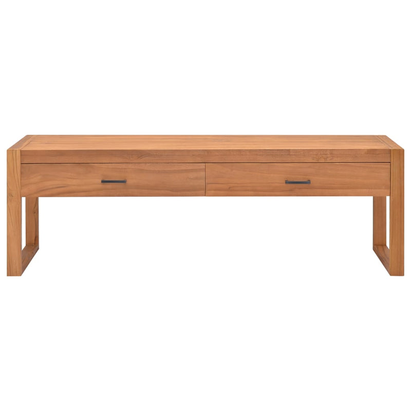 vidaXL TV Cabinet 120x40x45 cm Solid Wood Teak