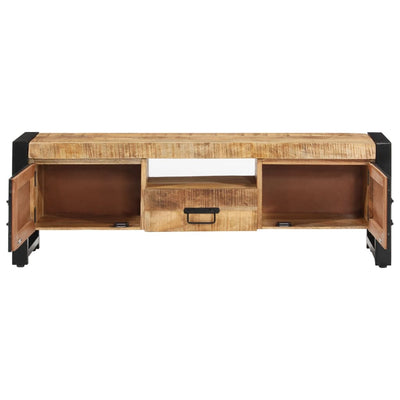 vidaXL TV Cabinet 120x30x40 cm Solid Wood Mango